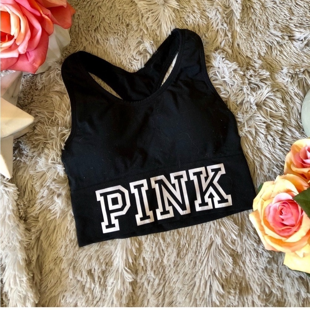 Victoria’s Secret ULTIMATE PINK Underlined (XS) Sportsbra/Sleepwear Racerback - Picture 3 of 13